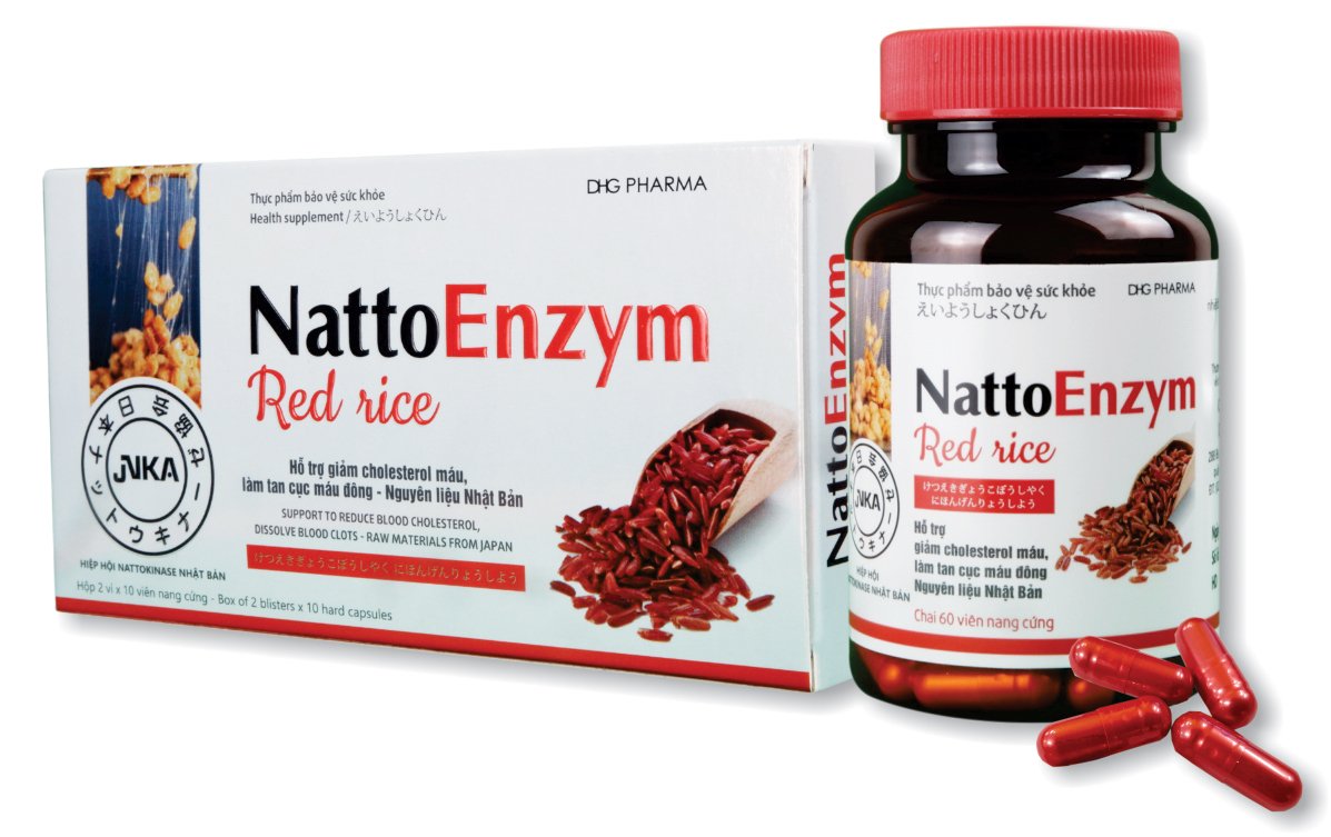 Thần kinh - Nhãn khoa : TPBVSK NattoEnzym Red Rice